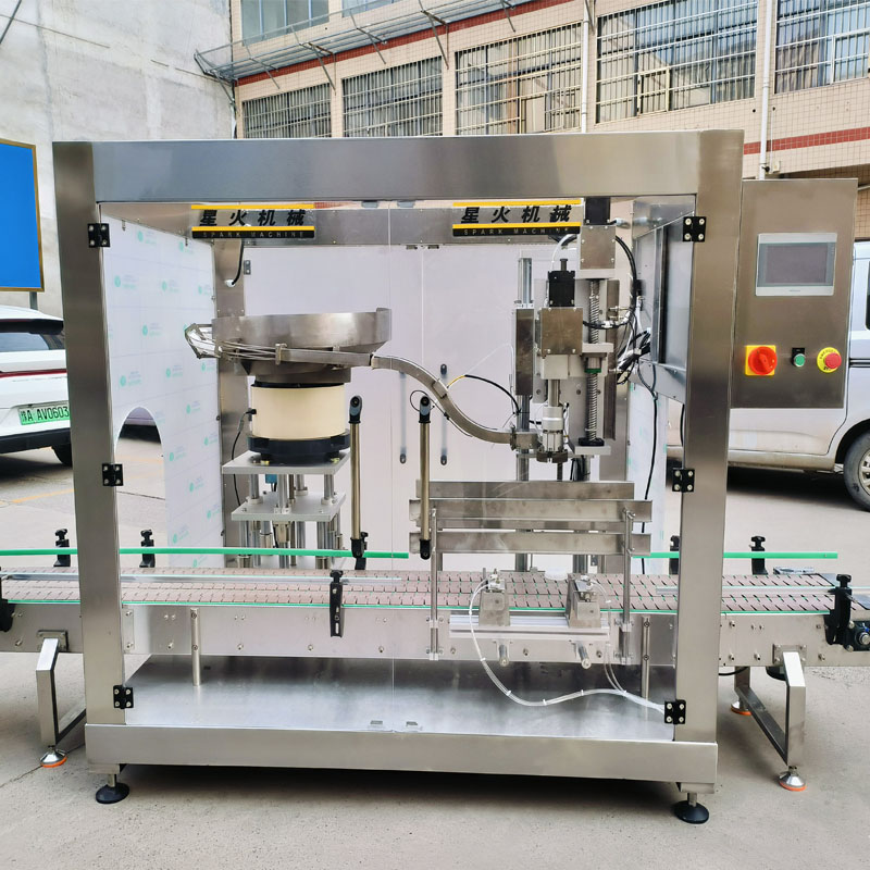 貴陽大桶抓式擰蓋機-化工桶自動旋蓋機